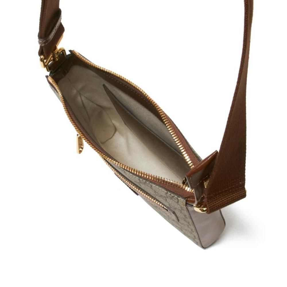 Gucci Crossbody Bag Gg Supreme Messenger Bag Beige View 5